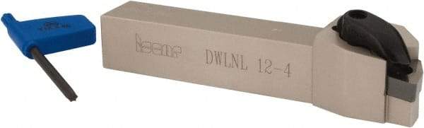 Iscar - DWLN, Left Hand Cut, 95° Lead Angle, 3/4" Shank Height x 3/4" Shank Width, Negative Rake Indexable Turning Toolholder - 4-1/2" OAL, WN.. Insert Compatibility, Series Isoturn - Eagle Tool & Supply