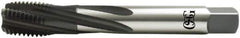 OSG - M16x2.00 Metric Coarse 4 Flute Modified Bottoming Spiral Flute Tap - Vanadium High Speed Steel, Oxide Finish, Right Hand Flute, Right Hand Thread, D7, Series 13116 - Eagle Tool & Supply