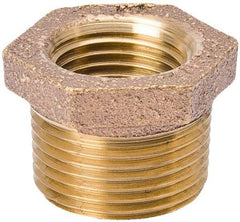 Value Collection - Class 125, 3/4 x 1/2" Internal Pipe, Red Brass Hex Bushing - MPT - Eagle Tool & Supply