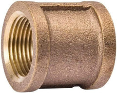 Value Collection - Class 125, 1/2" Internal Pipe, Red Brass Coupling - MPT - Eagle Tool & Supply