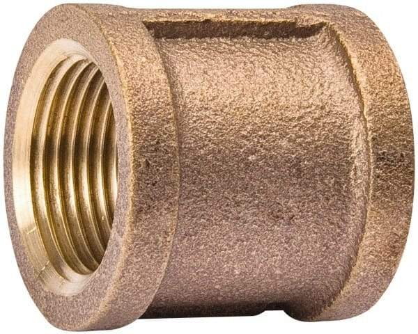 Value Collection - Class 125, 3/8" Internal Pipe, Red Brass Coupling - MPT - Eagle Tool & Supply
