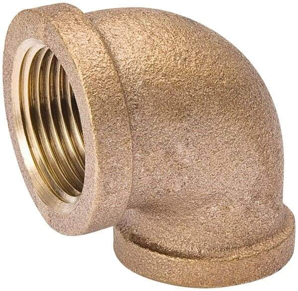 Value Collection - Class 125, 3/4 x 1/2" Internal Pipe, Red Brass 90° Elbow - MPT - Eagle Tool & Supply