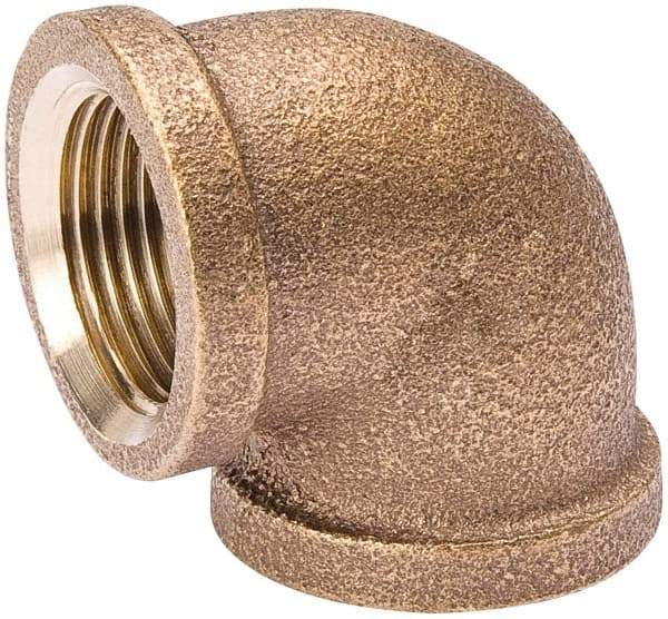 Value Collection - Class 125, 1" Internal Pipe, Red Brass 90° Elbow - MPT - Eagle Tool & Supply
