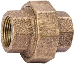 Value Collection - Class 125, 1/2" Internal Pipe, Red Brass Union - NPT - Eagle Tool & Supply