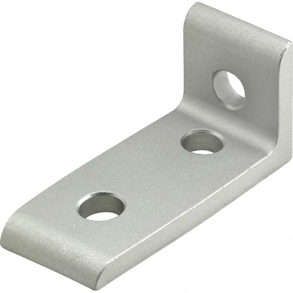80/20 Inc. - 1" Wide x 2" High x 7/8" Long Open Shelving Corner L-Bracket - Eagle Tool & Supply
