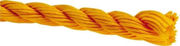 Value Collection - 600' Max Length Polypropylene Twisted Rope - 3/4" Diam, 957 Lb Capacity - Eagle Tool & Supply