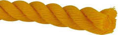 Value Collection - 600' Max Length Polypropylene Twisted Rope - 1" Diam, 1,603 Lb Capacity - Eagle Tool & Supply