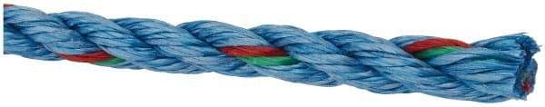 Value Collection - 1,200' Max Length Polypropylene High Strength Rope - 3/8" Diam, 462 Lb Capacity - Eagle Tool & Supply