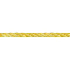 Value Collection - 200' Max Length Polypropylene Twisted Rope - 5/8" Diam, 697 Lb Capacity - Eagle Tool & Supply