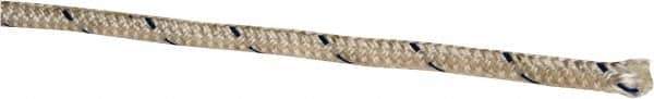 Value Collection - 600' Max Length Nylon Double Braid Rope - 1/4" Diam, 208 Lb Capacity - Eagle Tool & Supply