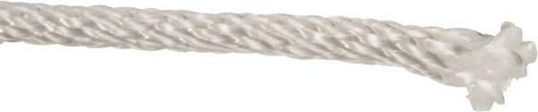 Value Collection - 1,000' Max Length Nylon Solid Braid Rope - 5/32" Diam, 55 Lb Capacity - Eagle Tool & Supply