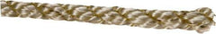 Value Collection - 600' Max Length Nylon Twisted Rope - 3/8" Diam, 405 Lb Capacity - Eagle Tool & Supply