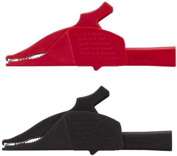 Milwaukee Tool - Black/Red Electrical Test Equipment Clip - Use with 2205-20, 2206-20, 2207-20, 2216-20, 2217-20, 2235-20, 2236-20, 2237-20, 2238-21 & 2239-21 Milwaukee Meters - Eagle Tool & Supply