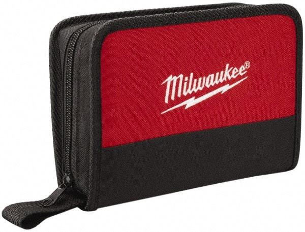 Milwaukee Tool - Red/Black Electrical Test Equipment Case - Use with All Milwaukee Test & Measurement Accessorsies - Eagle Tool & Supply