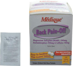 Medique - Back Pain-Off Tablets - Headache & Pain Relief - Eagle Tool & Supply