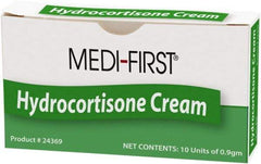 Medique - 1 g Anti-Itch Relief Cream - Comes in Packet, Hydrocortisone, Unitized Kit Packing - Eagle Tool & Supply