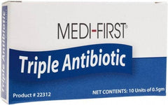 Medique - 3/64 oz Wound Care Ointment - Comes in Packet, Antibiotic and Triple Antibiotic Ointment, Unitized Kit Packing - Eagle Tool & Supply