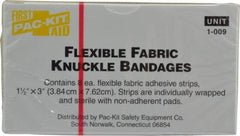 Medique - Knuckle Self-Adhesive Bandage - Yellow, Woven Fabric Bandage - Eagle Tool & Supply