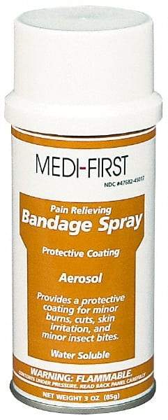 Medique - 3 oz Wound Care Spray - Comes in Aerosol Can, Bandage Spray - Eagle Tool & Supply