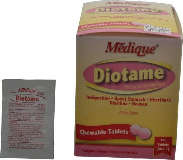 Medique - Diotame Tablets - Antacids & Stomach Relief - Eagle Tool & Supply