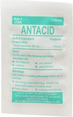 Medique - Mint Flavor Medi-First Antacid Tablets - Antacids & Stomach Relief - Eagle Tool & Supply