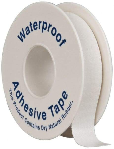 Medique - 1/2" Wide, General Purpose Tape - Woven Fabric Bandage, Waterproof - Eagle Tool & Supply