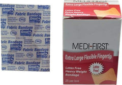 Medique - Fingertip Self-Adhesive Bandage - Woven Fabric Bandage, Latex Free - Eagle Tool & Supply