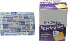 Medique - 3" Long x 2" Wide, General Purpose Pad - Woven Fabric Bandage, Latex Free - Eagle Tool & Supply