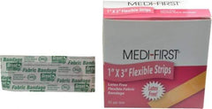 Medique - 3" Long x 1" Wide, General Purpose Self-Adhesive Bandage - Woven Fabric Bandage - Eagle Tool & Supply