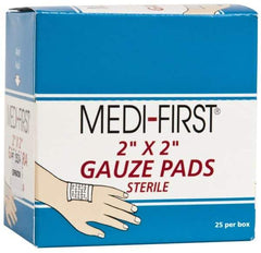 Medique - 2" Long x 2" Wide, General Purpose Pad - Gauze Bandage - Eagle Tool & Supply