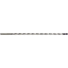 Guhring - 27/64" 135° 2-Flute Solid Carbide Extra Length Drill Bit - Eagle Tool & Supply