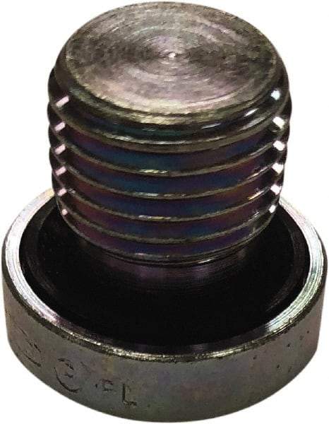 Parker - 1-1/2 Male Thread, Steel Industrial Pipe Hollow Hex Plug - MBSPP, 4,500 psi - Eagle Tool & Supply