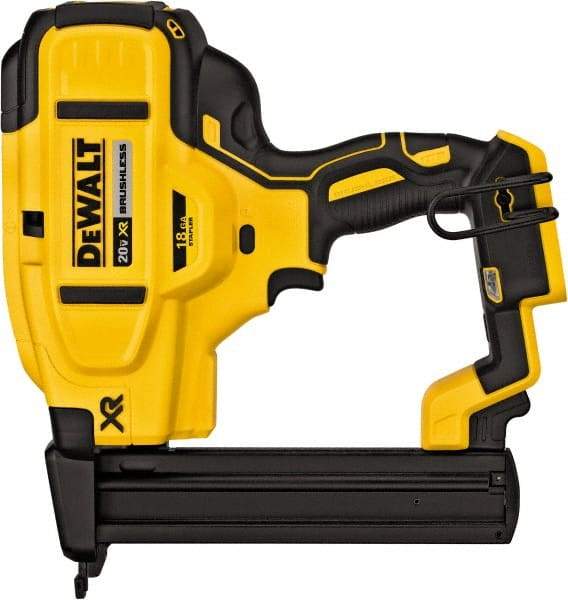 DeWALT - 1/4" Crown, 18 Gauge, 100 Staple Capacity Power Stapler - Eagle Tool & Supply