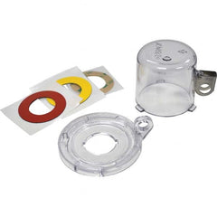 Brady - Pneumatic & Valve Lockouts Type: Push-Button & Rotary Switch Lockout Maximum Valve Handle Size (Inch): 0.870 - Eagle Tool & Supply