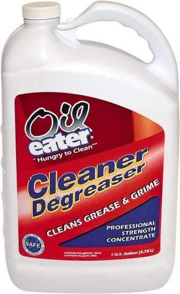 Oil Eater - 2-Butoxyethanol Multipurpose Cleaner/Degreaser - 1 Gal. Bottle, 30°F Freezing Point - Eagle Tool & Supply