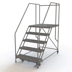 TRI-ARC - Rolling & Wall Mounted Ladders & Platforms Type: Rolling Work Platform Style: Steel Work Platform - Eagle Tool & Supply