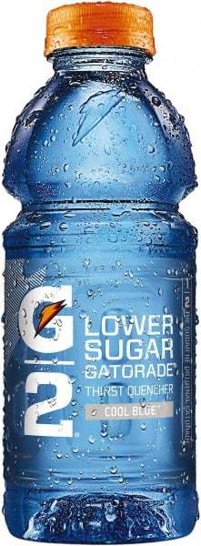 Gatorade - 20 oz Bottle Cool Blue Activity Drink - Ready-to-Drink - Eagle Tool & Supply