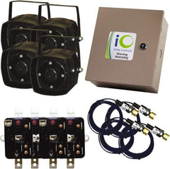 iO HVAC Controls - 1 or 3 Phase, 24 VAC, 0-2A Amp, 2 Max Fuse A, Air Conditioner Theft Alarm - 11" Wide x 11" Deep x 11" High, For Use with Condensing Unit - Eagle Tool & Supply