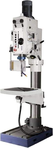 Palmgren - 30" Swing, Geared Head Drill Press - 18 Speed, 4 hp, Three Phase - Eagle Tool & Supply