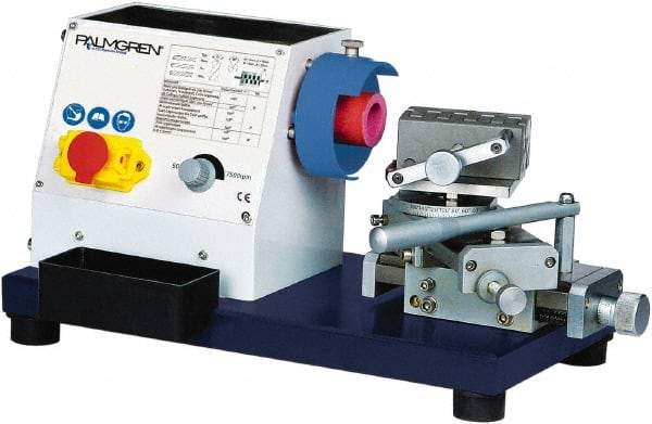 Palmgren - 0.08 hp, Rotary Cutting Tool Drill Bit Sharpener - 115 Volts, Use with Drill Bits - Eagle Tool & Supply