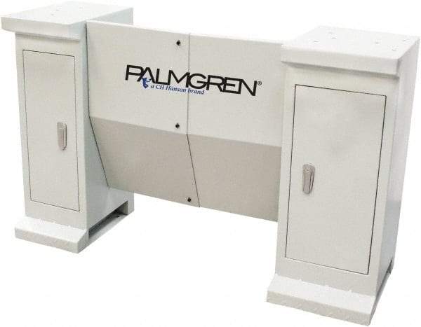 Palmgren - 41" Long x 30" High x 14" Deep, Lathe Cabinet without Chip Pan - Compatible with 9" x 20" Bench Lathes - Eagle Tool & Supply