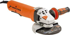 WALTER Surface Technologies - 6" Wheel Diam, 9,600 RPM, Corded Angle & Disc Grinder - 5/8-11 Spindle - Eagle Tool & Supply