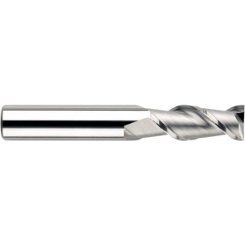 ‎5/16 End Mill 2FL .012R - SKI-CARB 5/16x3/8x7/16x2-1/2 - Exact Industrial Supply