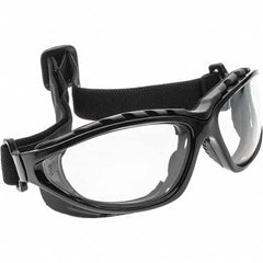 MCR Safety - Clear Lenses, Framed Dual Lens Safety Glasses - Eagle Tool & Supply