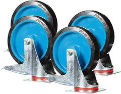 PortaCool - 5" Long x 4" Wide x 1" High, Evaporative Cooler Caster - For Use with Hurricane 370 - Eagle Tool & Supply