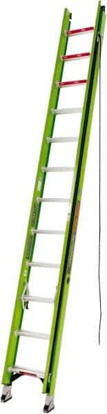 Little Giant Ladder - 24' High, Type IAA Rating, Fiberglass Extension Ladder - 375 Lb Capacity, 22' Working Length - Eagle Tool & Supply