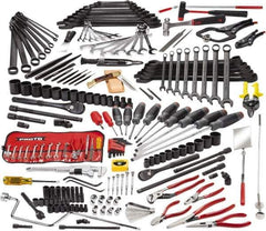 Proto - 199 Piece 1/4, 3/8 & 1/2" Drive Master Tool Set - Tools Only - Eagle Tool & Supply