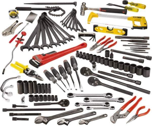 Proto - 107 Piece 1/2 & 3/8" Drive Master Tool Set - Comes in Top Chest - Eagle Tool & Supply