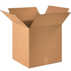 Made in USA - Pack of (25), 16" Wide x 16" Long x 16" High Moving Boxes - Eagle Tool & Supply