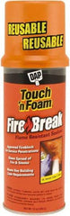 DAP - 12 oz Aerosol Orange Polyurethane Fire Barrier Foam - 10 to 25 min Tack Free Dry Time, 4 hr Full Cure Time - Eagle Tool & Supply